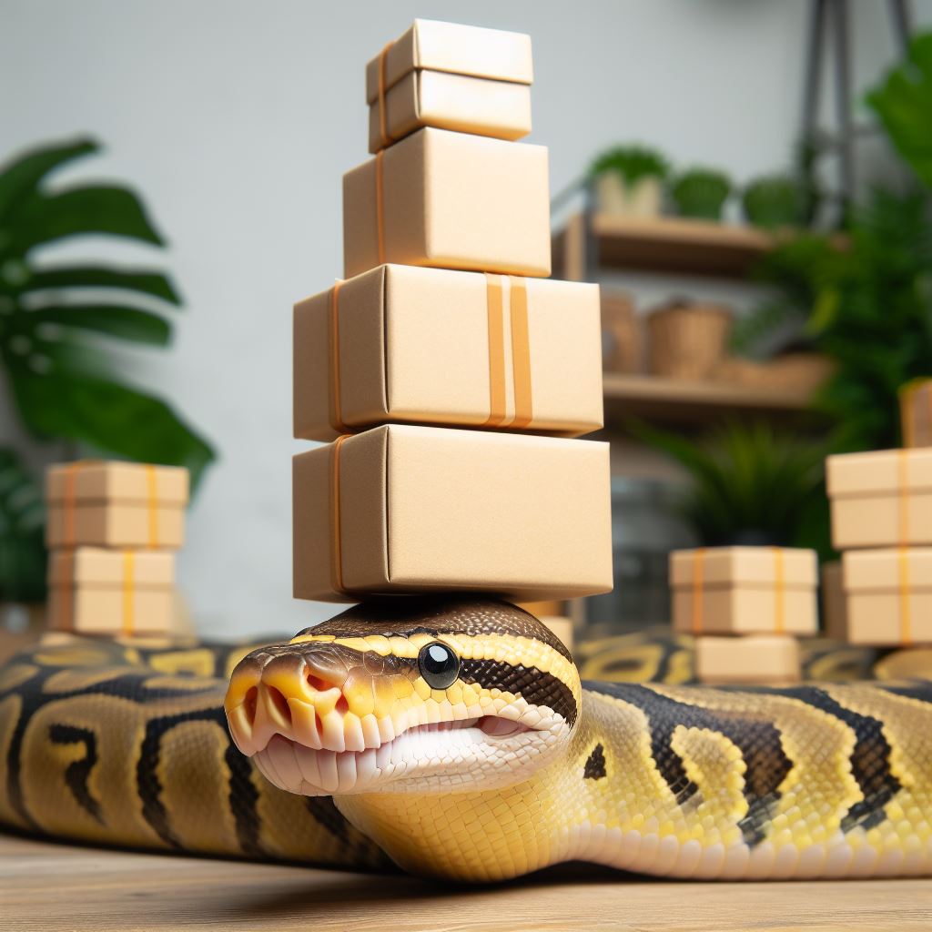 Python balancing boxes