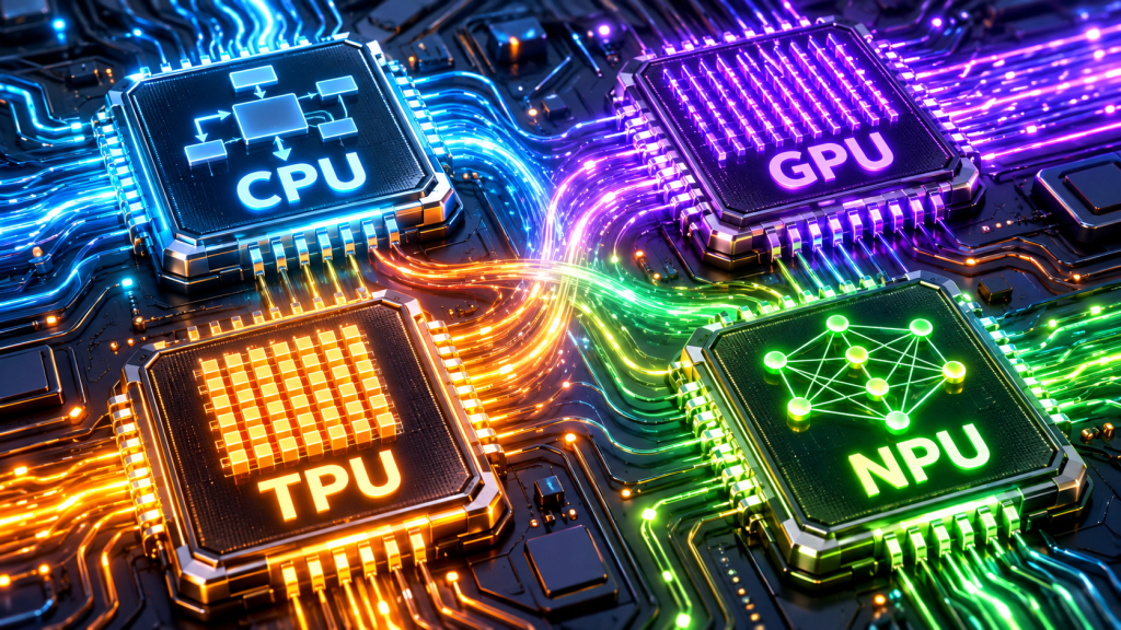 CPU_GPU_TPU_NPU